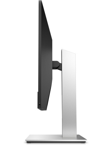 169L0AA,Monitor IPS LED HP 23.8" E24MV, FHD 1920 x 1080, VGA, HDMI, DisplayPort, Boxe, Camera Web, Microfon, Pivot, Argintiu cu 