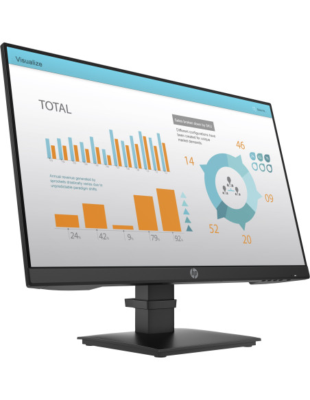1A7E5AA,Monitor HP P-Series P24 G4, 60,5 cm (23.8"), 1920 x 1080 Pixel, Full HD, 14 ms, Negru