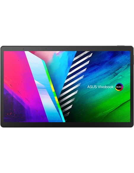 Laptop 2 in 1 ASUS VivoBook 13 Slate OLED, Intel Pentium Silver, 256GB SSD, Negru