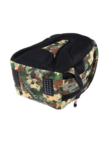 Set scoala ST.RIGHT Army 1 -  Ghiozdan, penar echipat si sac incaltamine