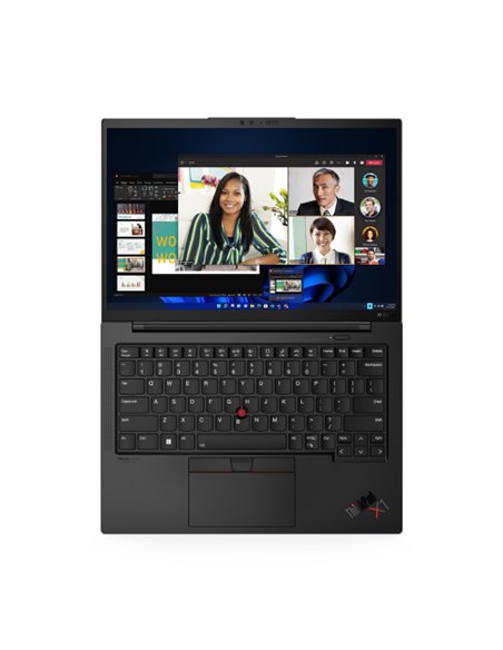 Laptop ultraportabil Lenovo ThinkPad X1 Carbon Gen 10, Intel Core i7, 512GB SSD, Negru