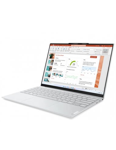 Laptop ultraportabil Lenovo Yoga Slim 7 Carbon, Intel Core i7, 1TB SSD, Moon White
