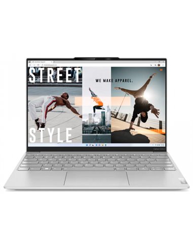 Laptop ultraportabil Lenovo Yoga Slim 7 Carbon, Intel Core i7, 1TB SSD, Moon White