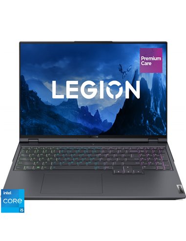 Laptop Gaming Lenovo Legion 5 Pro, Intel Core i5, 512GB SSD, Storm Grey