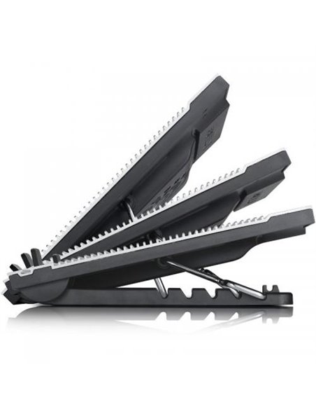 Cooler Laptop DeepCool N9, 17", Hydro Bearing, Argintiu