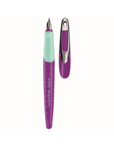 11162518,Stilou My Pen M Lila/Menta Vrac Herlitz