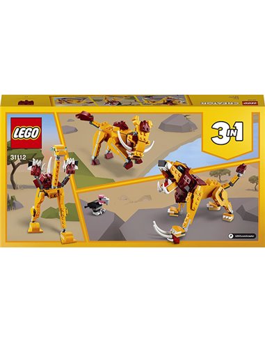 Leu salbatic 31112 LEGO Creator