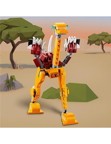 Leu salbatic 31112 LEGO Creator