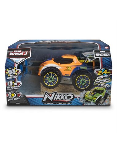Masinuta Nikko, Nano VaporizR cu telecomanda, Portocaliu, Scara 1:24