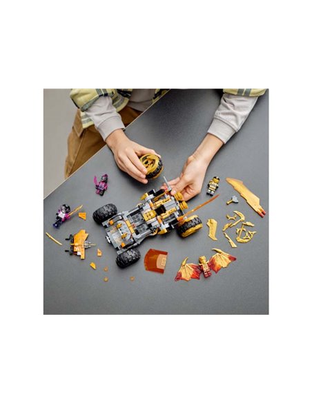 Lego Ninjago- Mașina-dragon a lui Cole 71769
