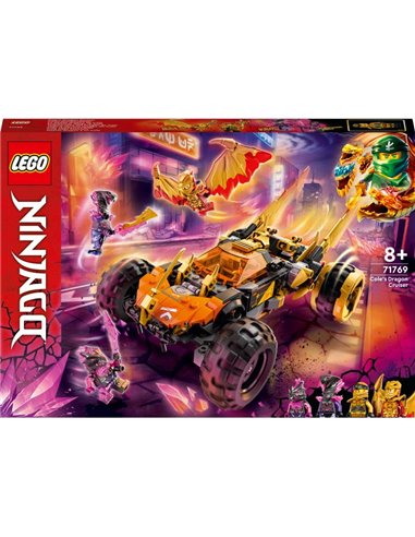 Lego Ninjago- Mașina-dragon a lui Cole 71769
