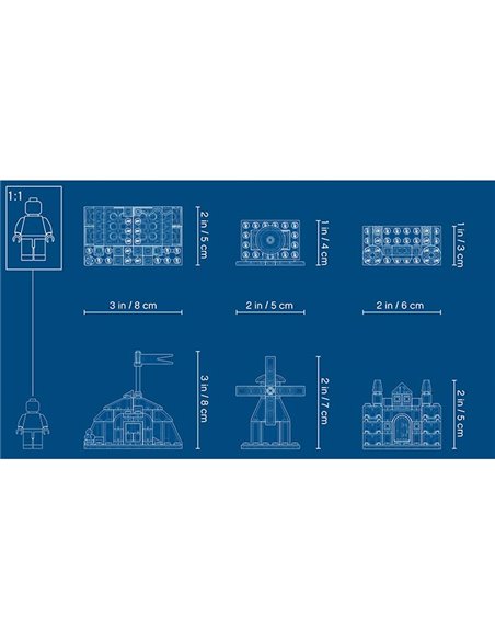 Lego Caramizi Si Case