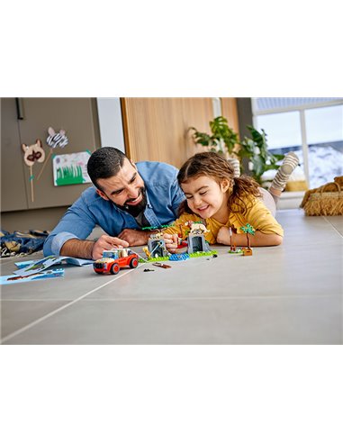 Lego City Masina De Teren Pentru Salvarea Animalelor Salbatice 60301
