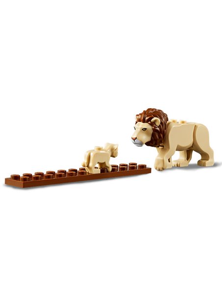 Lego City Masina De Teren Pentru Salvarea Animalelor Salbatice 60301