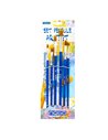 Set 6 pensule pentru pictura Nebo, Varf Tesit