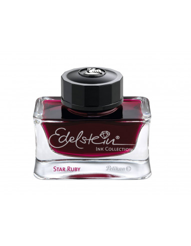 814386,Stilou Classic M205, Editie Speciala Star Ruby, Penita F + Calimara Cerneala Edelstein Star Ruby In Cutie Cadou Pelikan