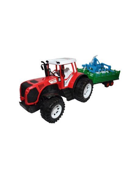 Tractor cu remorca si utilaj, 51 cm,ROB-0488-213