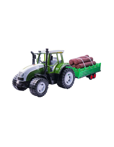 Tractor cu remorca si lemne, 57 cm,ROB-0488-198
