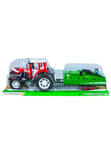 Tractor cu remorca si combina,ROB-0488-218