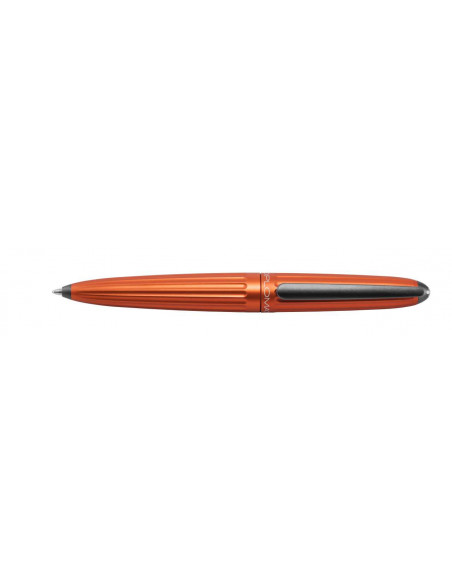 40302040,Pix Aero Diplomat, Corp Aluminiu, Mat, Cu Striatii, Accesorii Cromate, Mecanism Twist, Culoare Portocaliu Herlitz