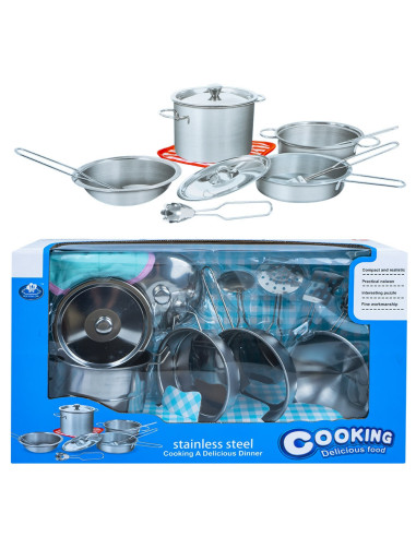 Oale din metal, 11 piese,ROB-999-8