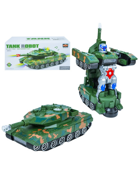 Tanc transformabil, cu baterii,ROB-HX156