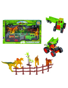 Set tractor + figurine dinozaur,ROB-856A-8
