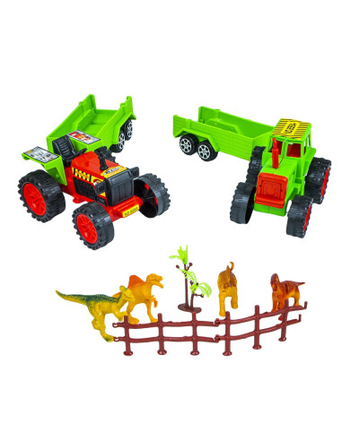 Set tractor + figurine dinozaur,ROB-856A-8