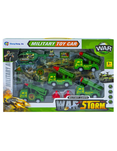 Play set armata + semne circulatie,ROB-006A-58