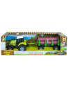 Tractor cu remorca lemne, cu baterii,ROB-550-10P