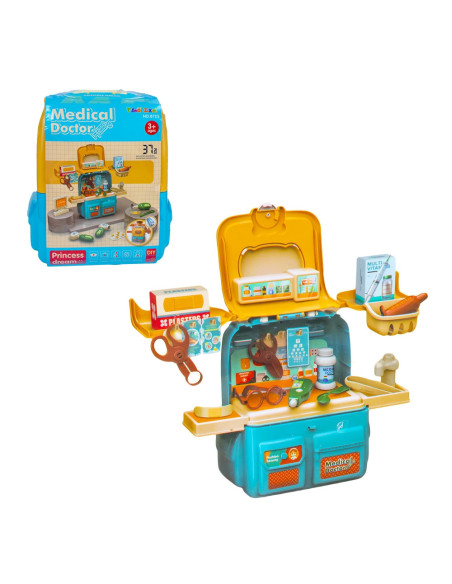 Set doctor, in ghiozdanel, 37 piese,ROB-8723