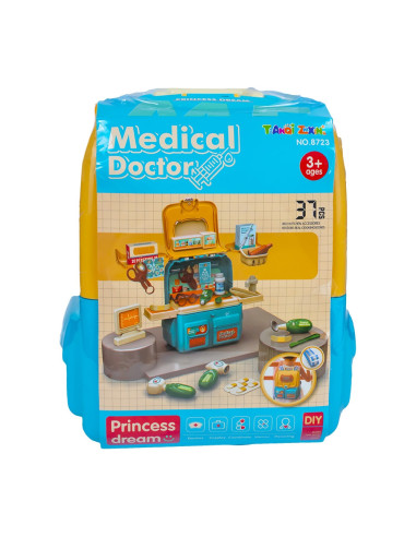 Set doctor, in ghiozdanel, 37 piese,ROB-8723