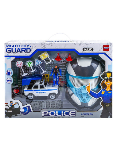 Play set politie + masca,ROB-P002A