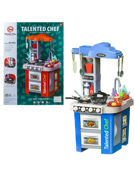 Play set bucatarie, cu lumina si sunet,ROB-922-128