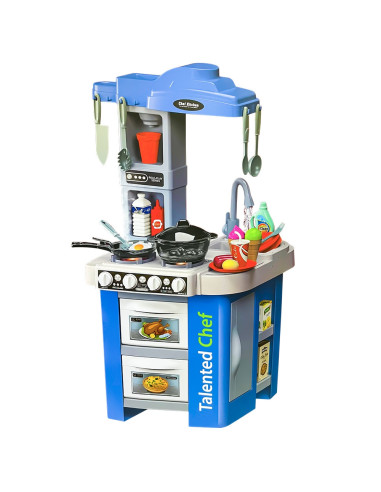 Play set bucatarie, cu lumina si sunet,ROB-922-128