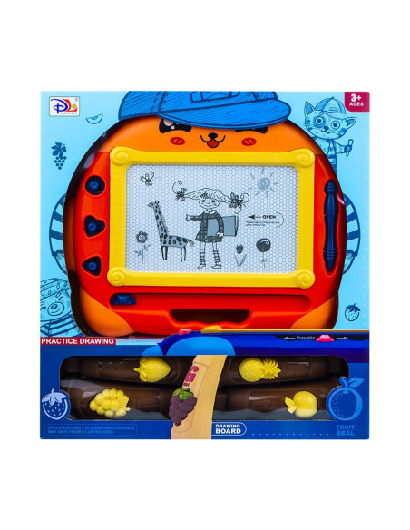 Tablita magica, cu suport + stampile,ROB-CJ6005-2PM