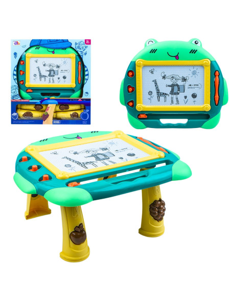Tablita magica, cu suport + stampile,ROB-CJ6005-3PM