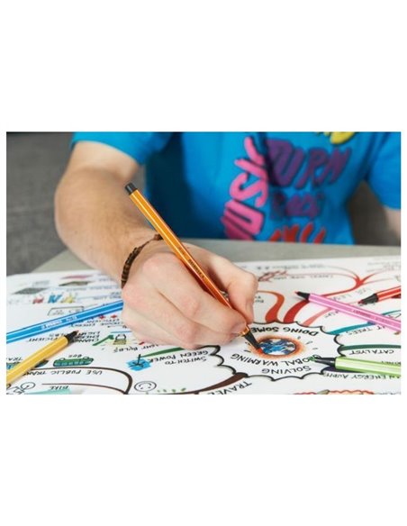SW146806,Stabilo - Markere Pen 68 - 6 Culori