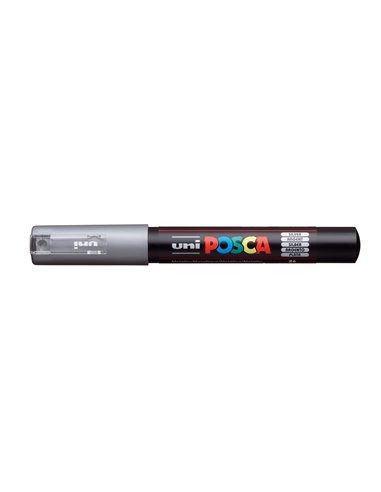 Marker Uni PC-1M Posca 0.7MM - Argintiu - M230
