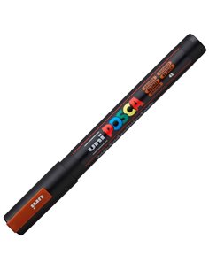 Marker UNI Posca PC-3M, varf 0.9 - 1.3 mm, Bronz 2