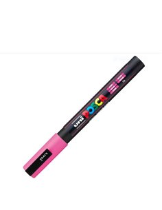 Marker UNI Posca PC-3M, varf 0.9 - 1.3 mm, Roz 2