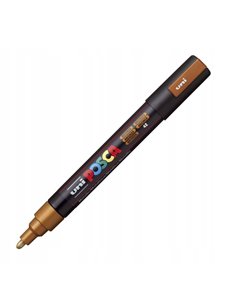 Marker UNI Posca PC-5M, varf 1.8 - 2.5 mm, Bronz 2