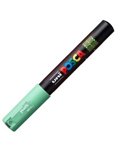Marker UNI Posca PC-1M, varf 0.7 - 1 mm, Verde deschis 2