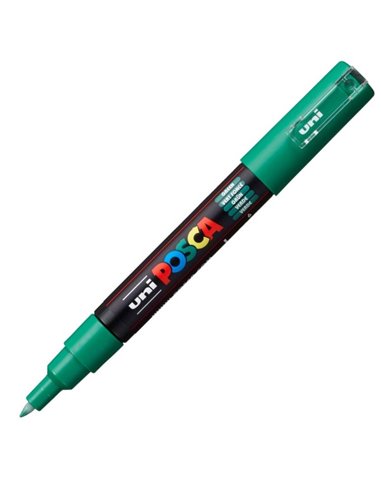 Marker UNI Posca PC-1M, varf 0.7 mm, Verde