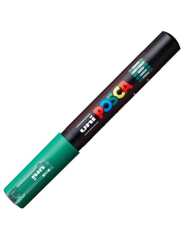 Marker UNI Posca PC-1M, varf 0.7 mm, Verde