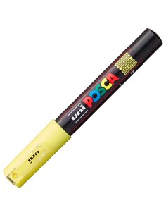 Marker UNI Posca PC-1M, varf 0.7 - 1 mm, Sunshine Yellow 2