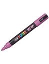 Marker UNI Posca PC-5M, varf 2,5 mm, Roz zmeura