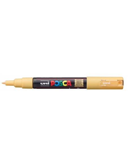 Marker UNI Posca PC-1M, varf 0.7 mm, Portocaliu Caisa