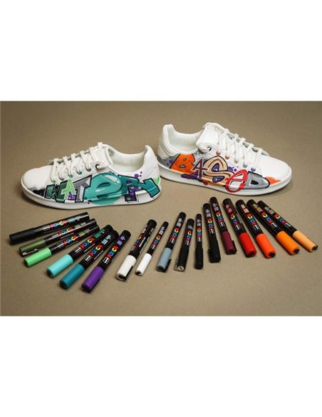 Marker UNI Posca PC-1M, varf 0.7 mm, Mov Lavanda