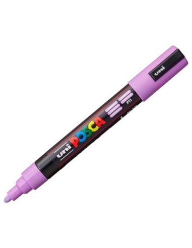 Marker UNI Posca PC-5M, varf 2,5 mm, Violet 